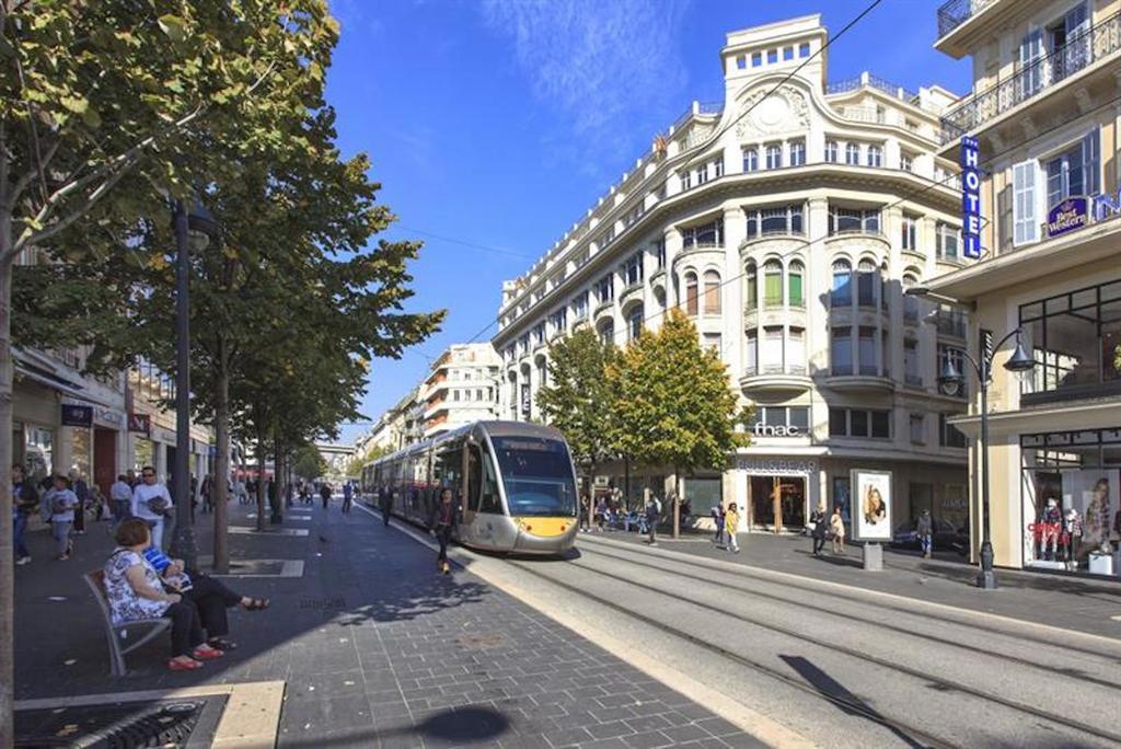 Appartement 'Le Fontainebleau' Niza Exterior foto